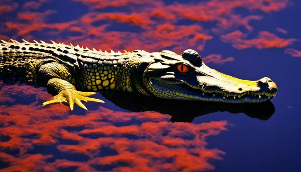 infrared detection in alligators