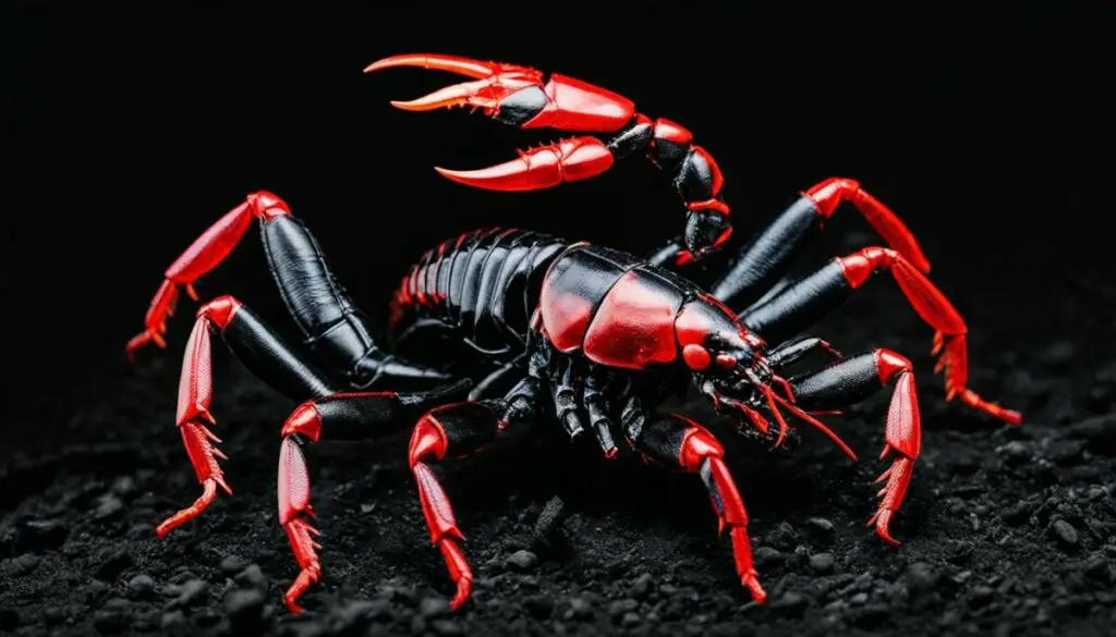infrared perception in dictator scorpions