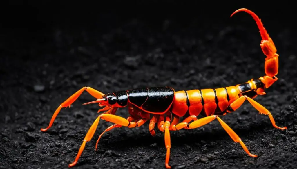 infrared sensing in scorpions
