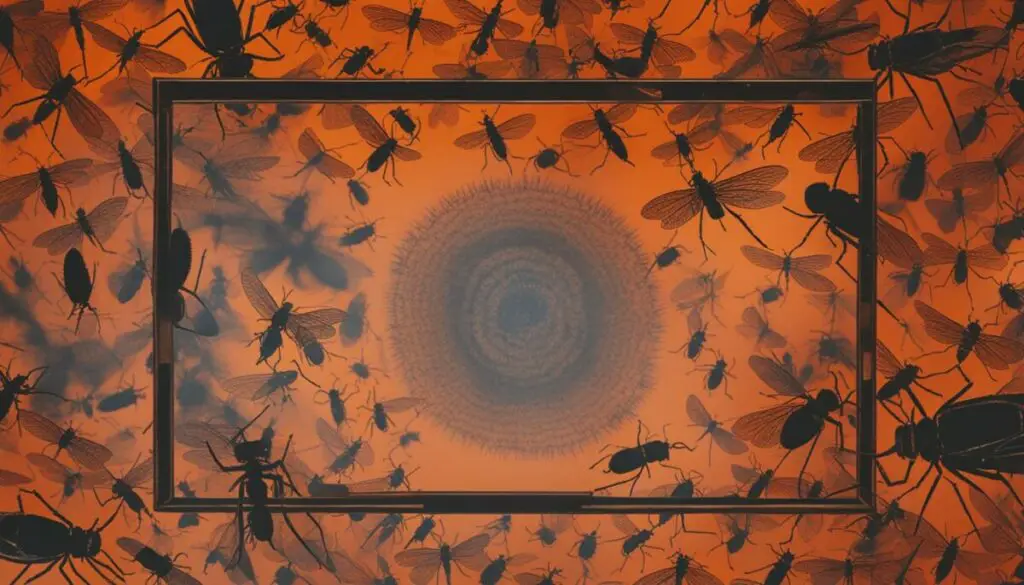 insect dominance in camera frames