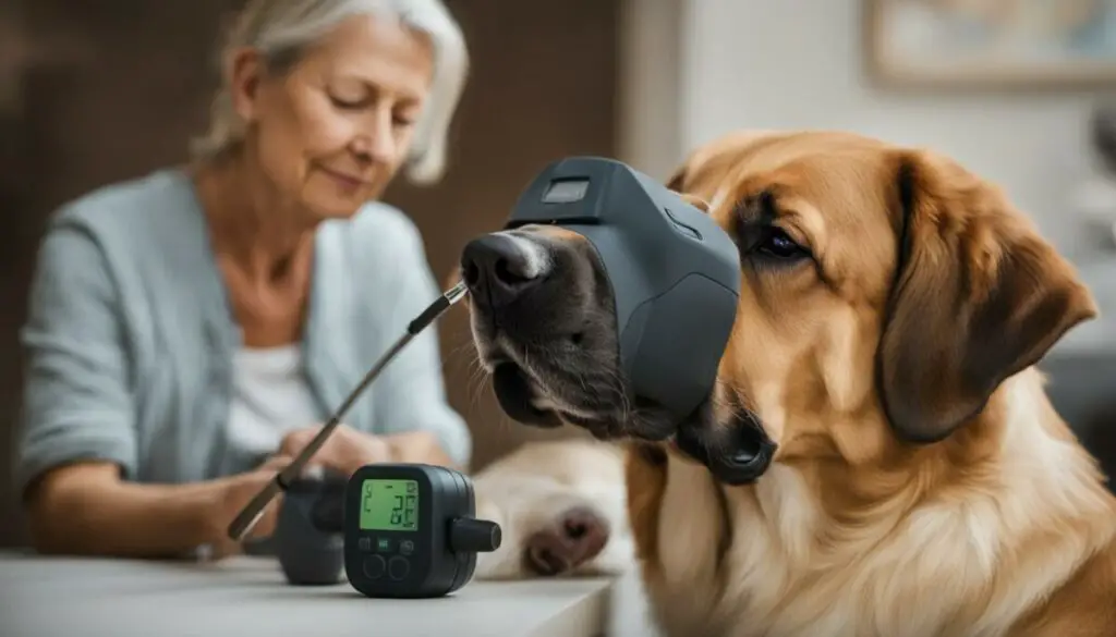 keeping dogs calm during temperature taking img