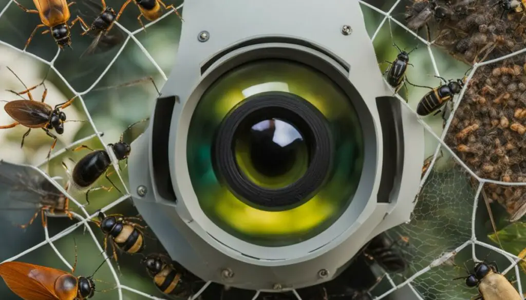 protecting video equipment from insects