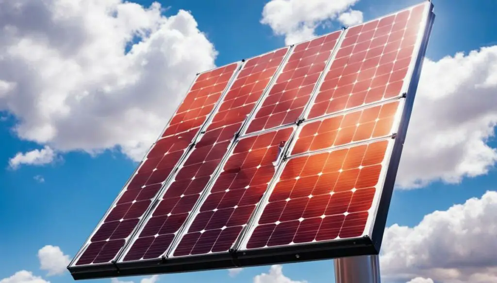 solar panel infrared emissions
