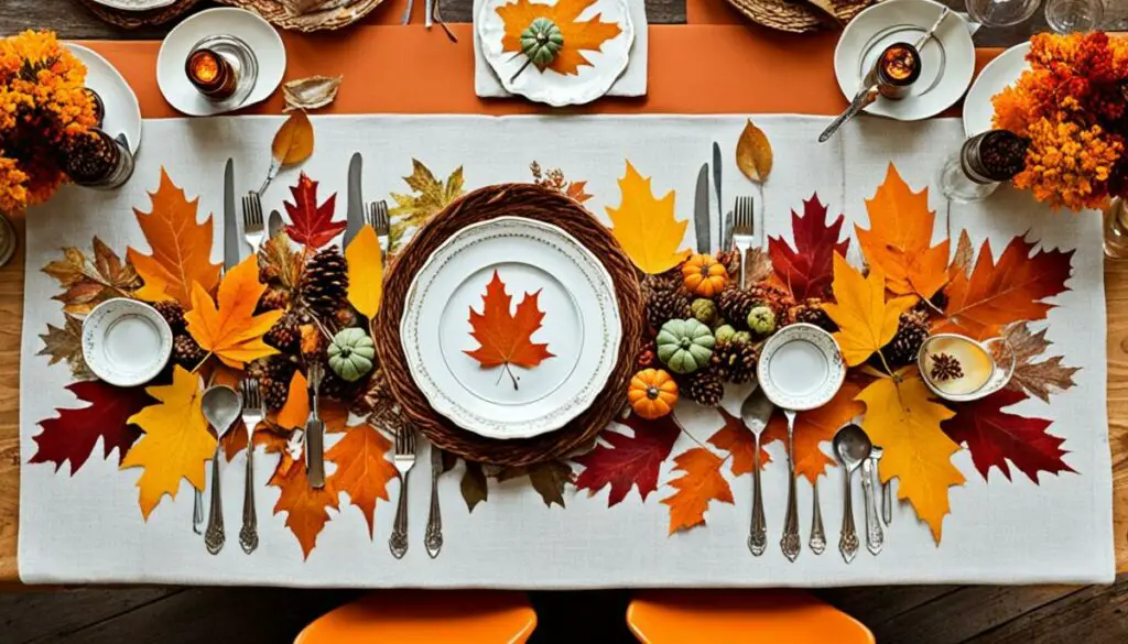 DIY thanksgiving placemat