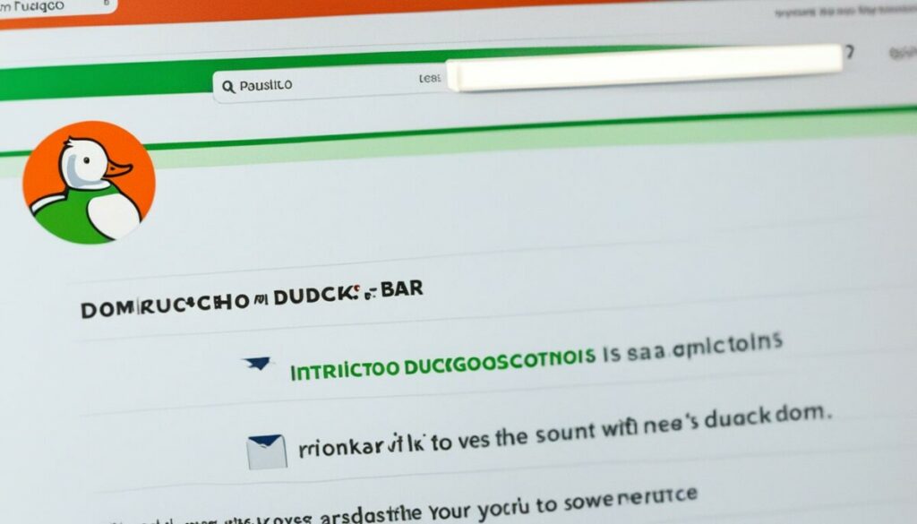 DuckDuckGo email search