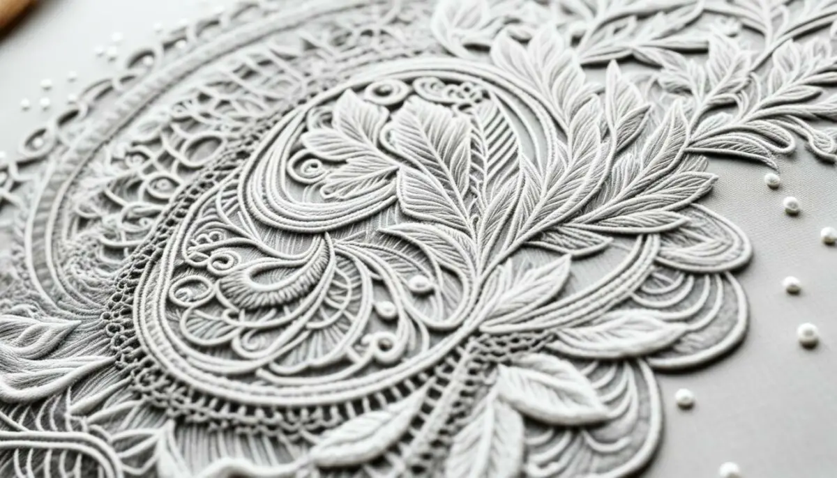 Embroidery Tattoos Unique Thread Art on Skin Infrared for Health