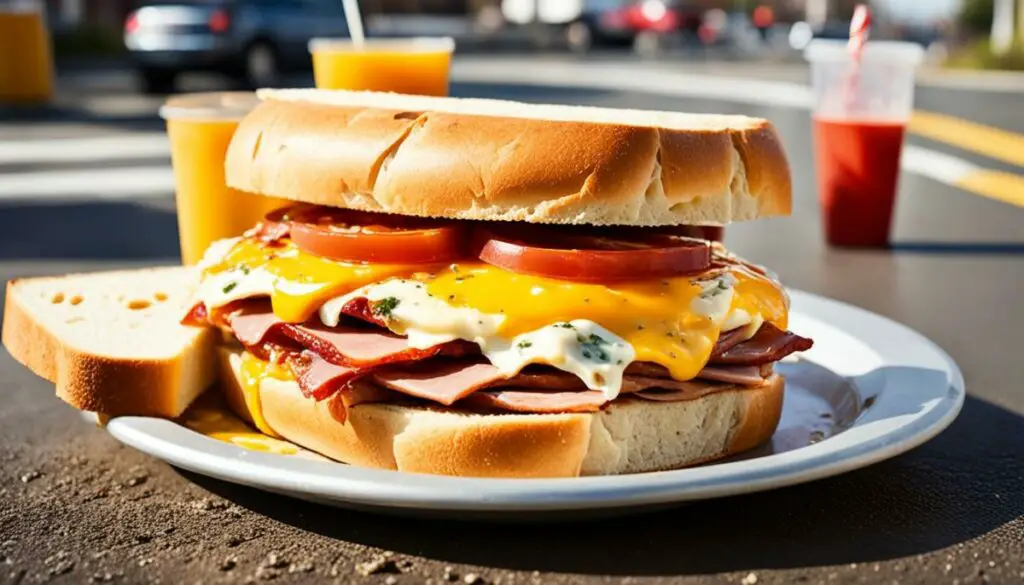 Processed Meats and Unhealthy Breakfast Sandwiches