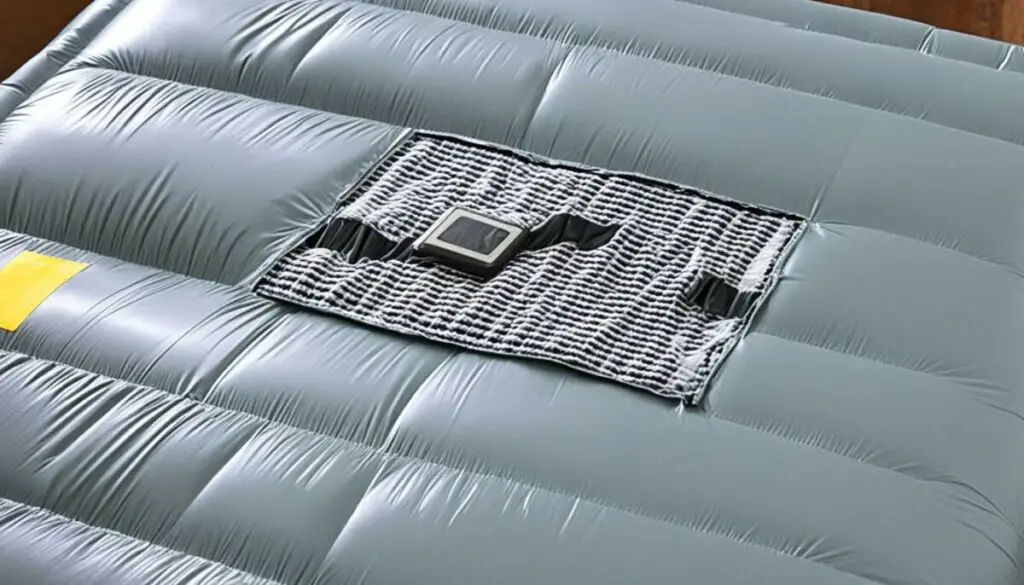 Temporary fix air mattress