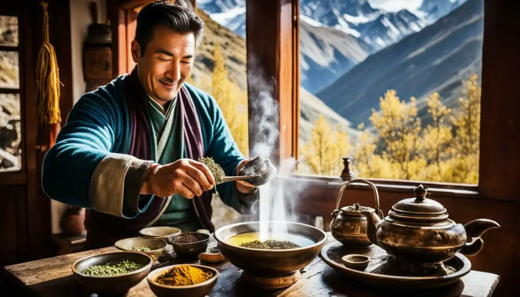 Tibetan tea