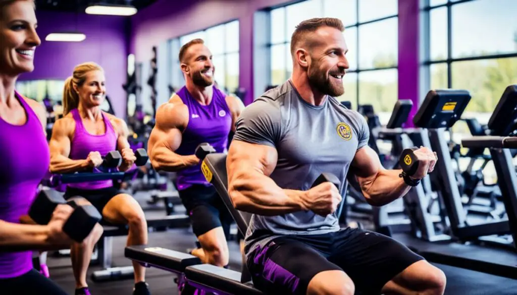 availability of free weight benches at Planet Fitness