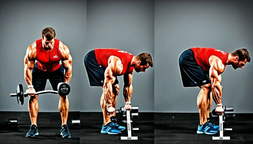 barbell row variations
