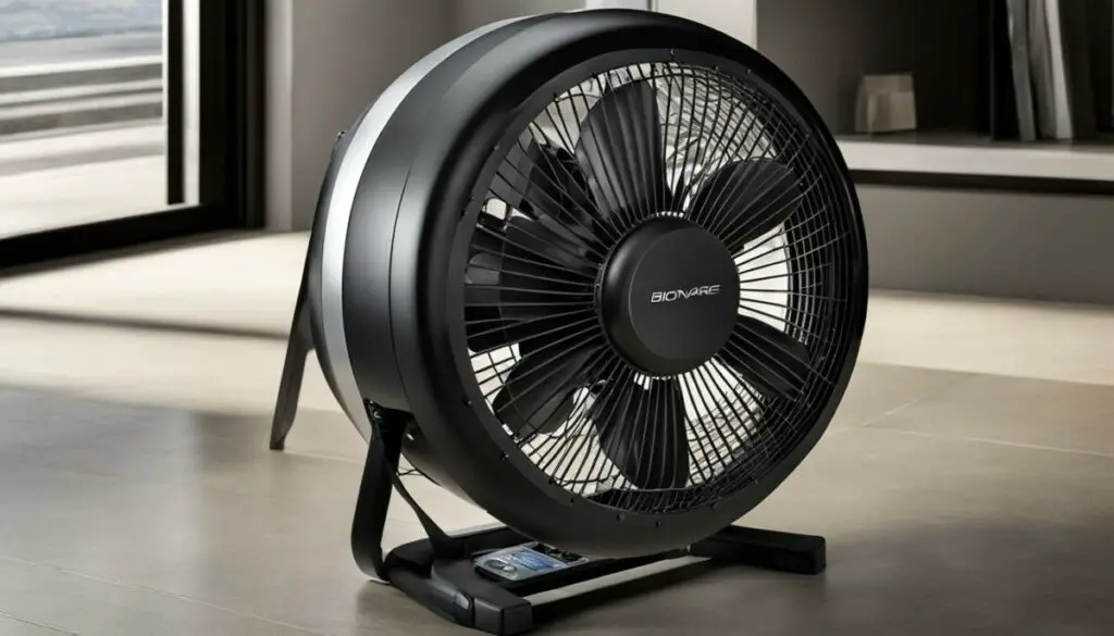 bionaire tower fan not spinning