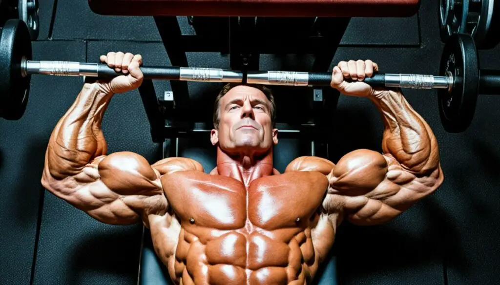 building chest muscle for bench press