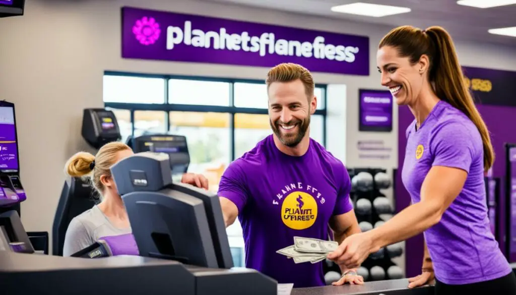 cash payments accepted at Planet Fitness