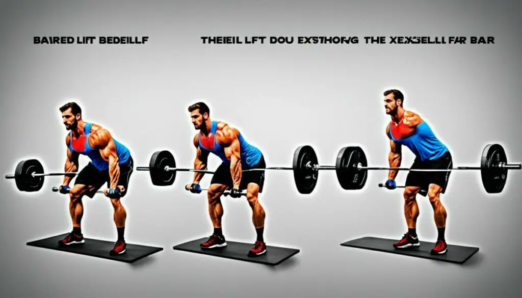 difference between hex bar and barbell deadlift