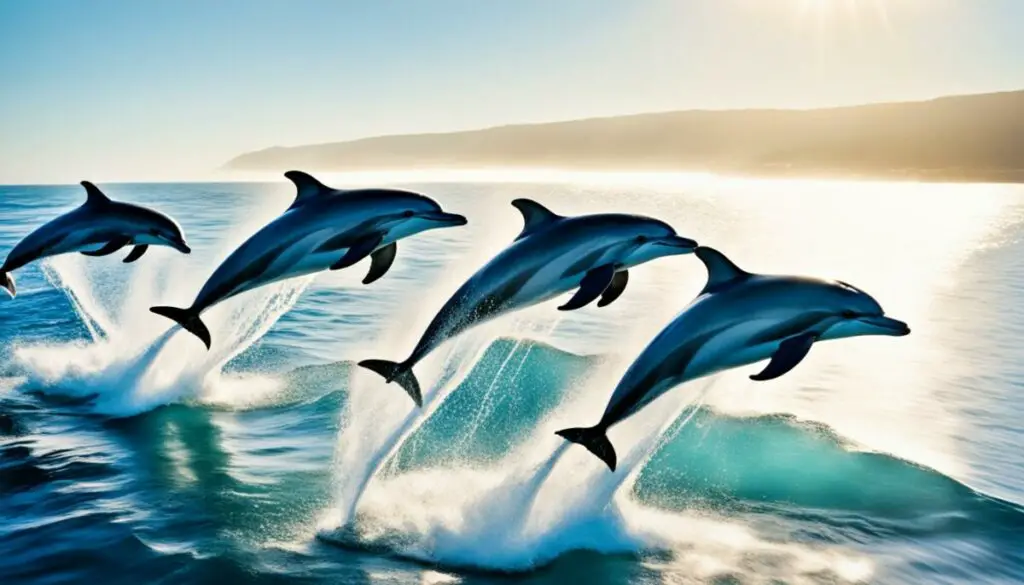 dolphin acrobatics