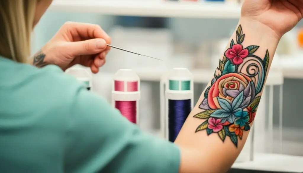 embroidery tattoo artist near me