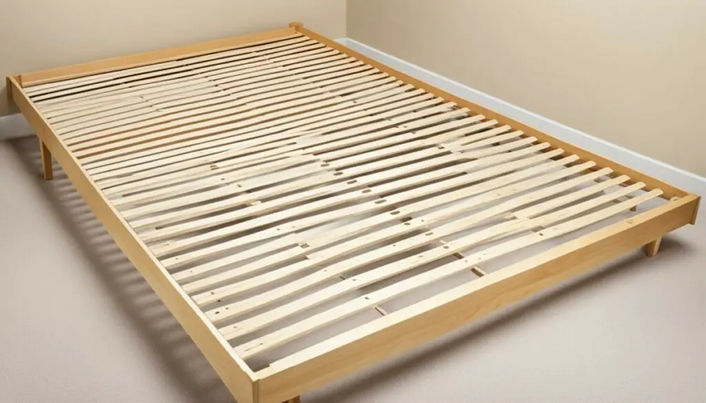 fix bent bed frame