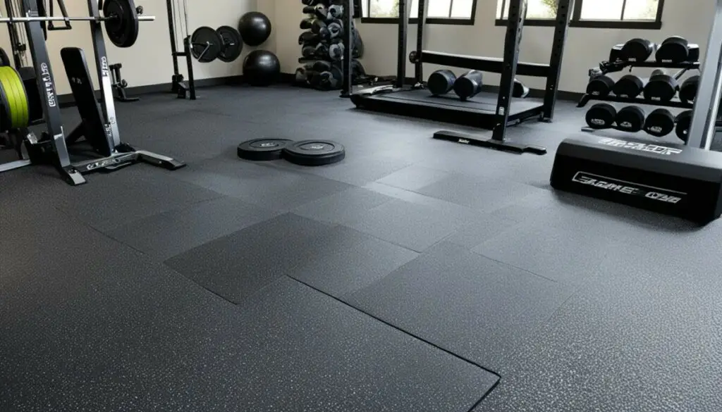 garage gym flooring