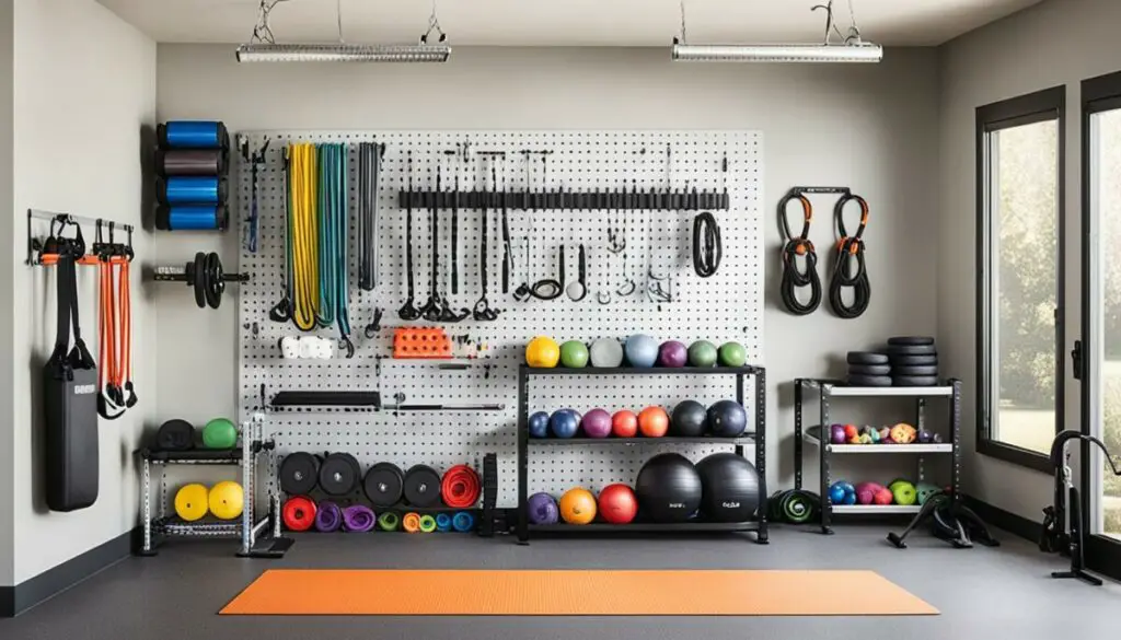 garage gym storage ideas