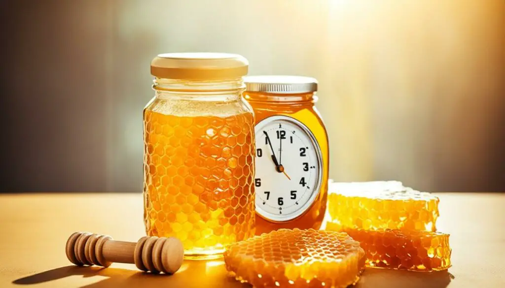 honey for enhanced workout performance