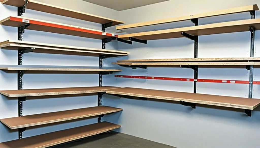 how to store plywood in garage