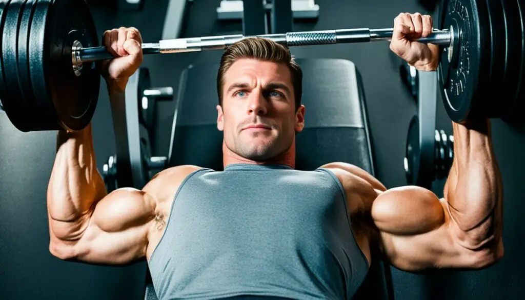 incline bench press