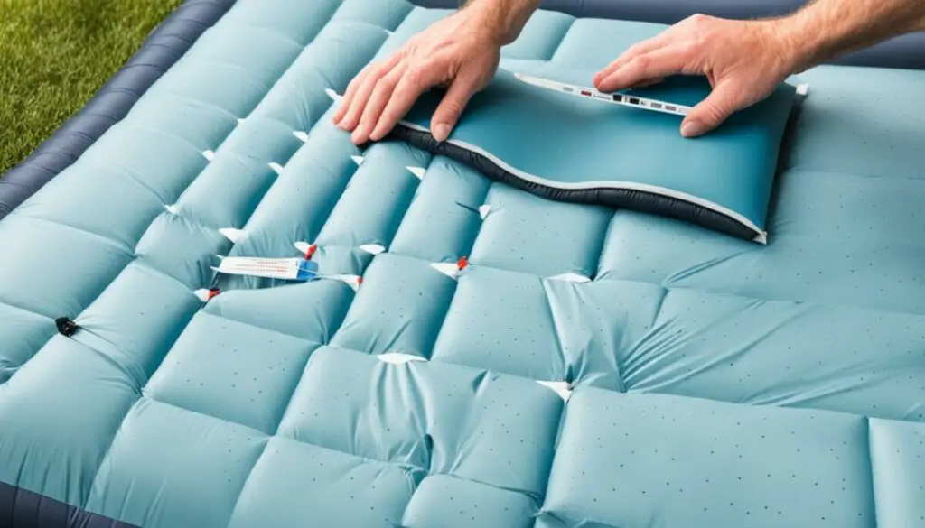 mattress leak repair