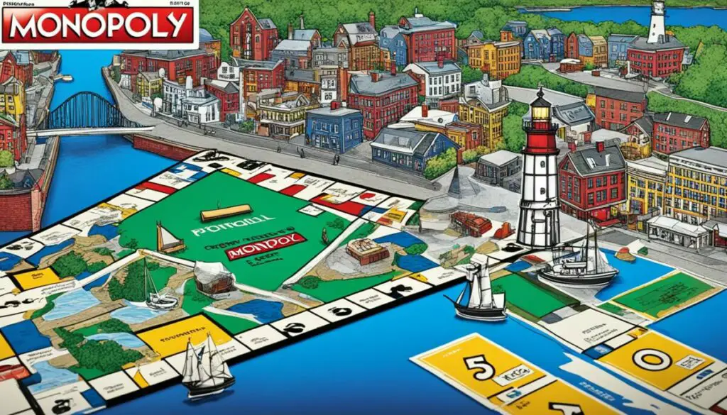 monopoly board locations