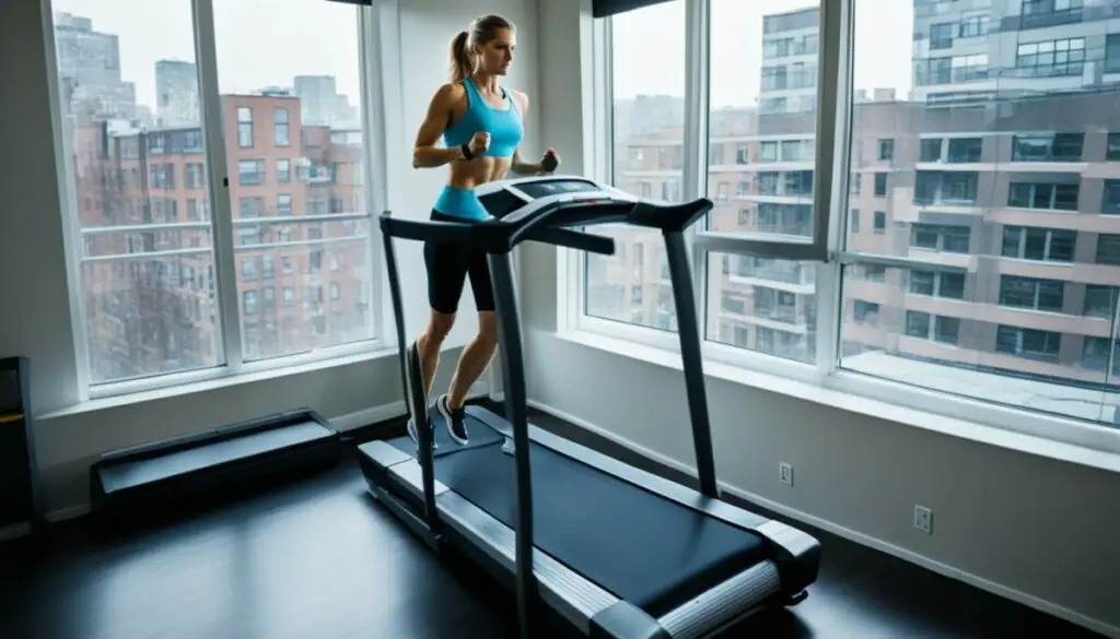 noise reduction for apartment treadmills