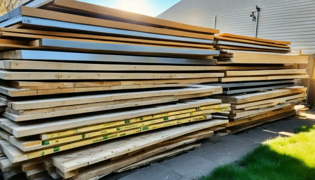 outdoor wood storage