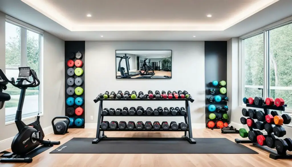 peloton weights rack