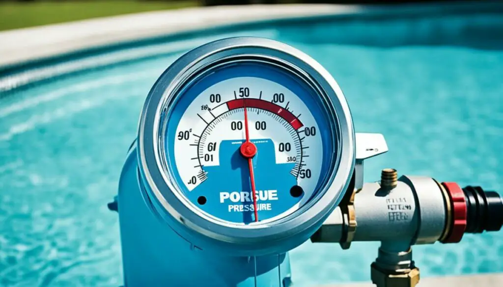 pool pump pressure dropping