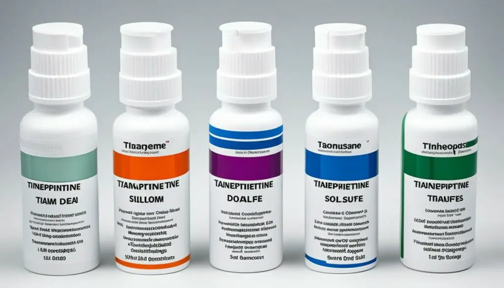 recommended dosage of tianeptine