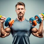 reverse curls with dumbbells
