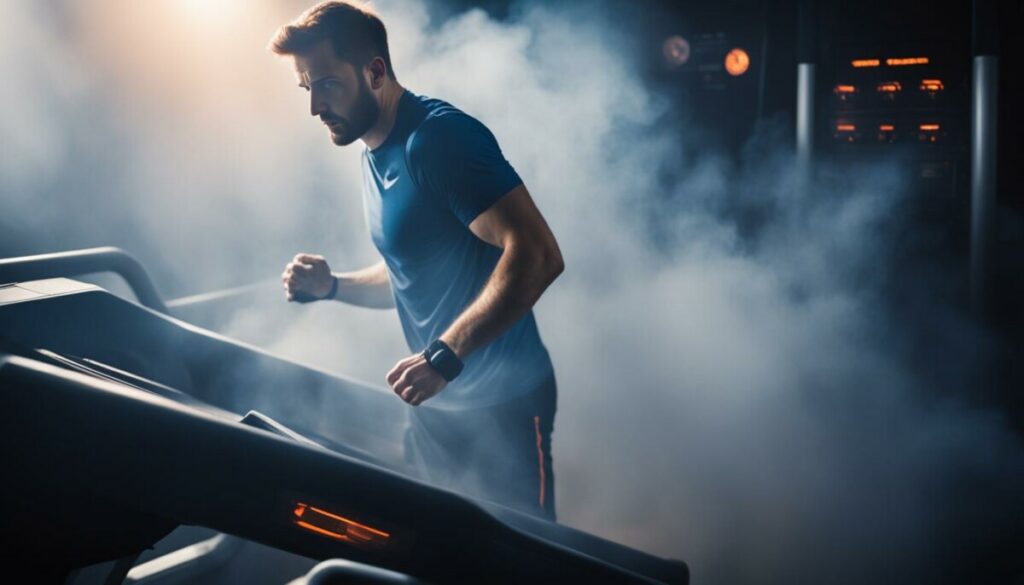 treadmill burning smell
