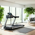 treadmill in living room