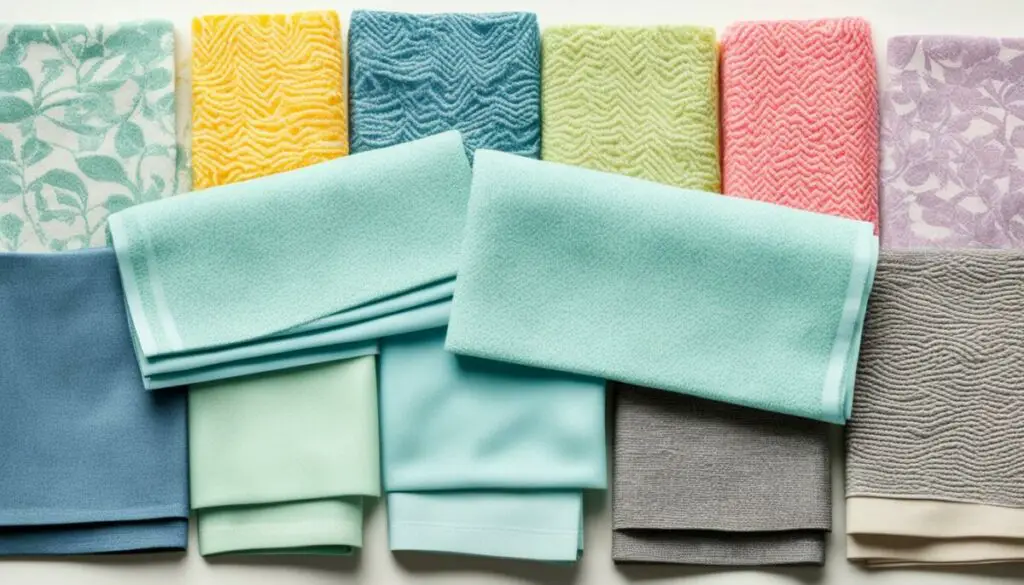 types of lint free cloth