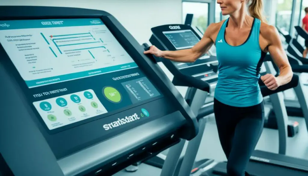 using a treadmill