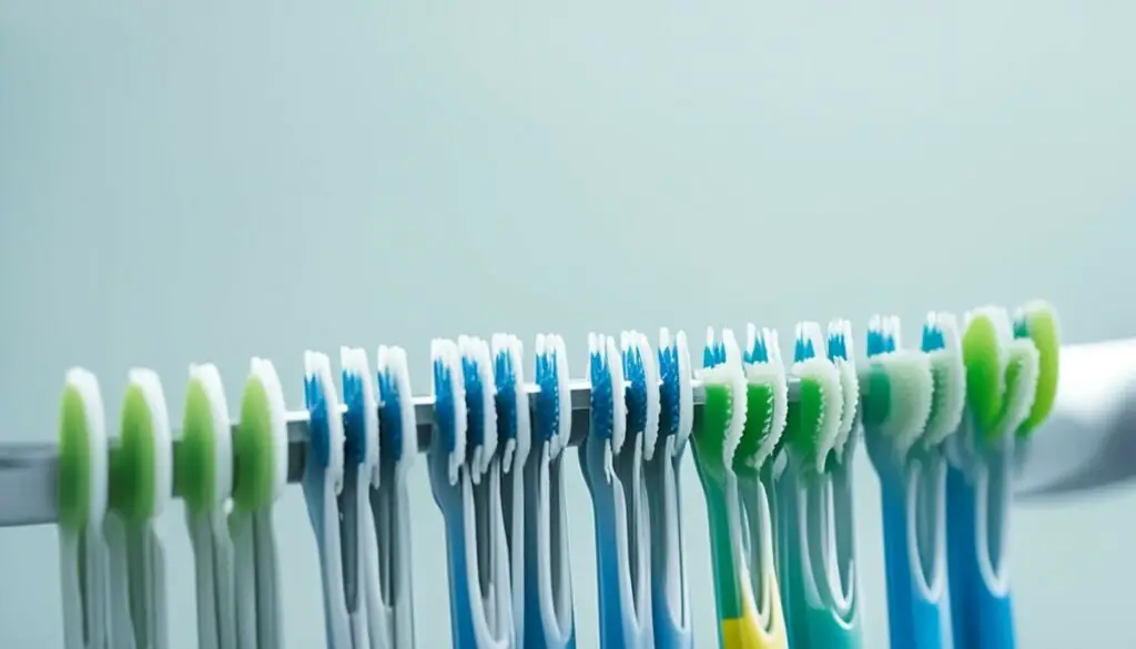 using toothbrush to clean velcro