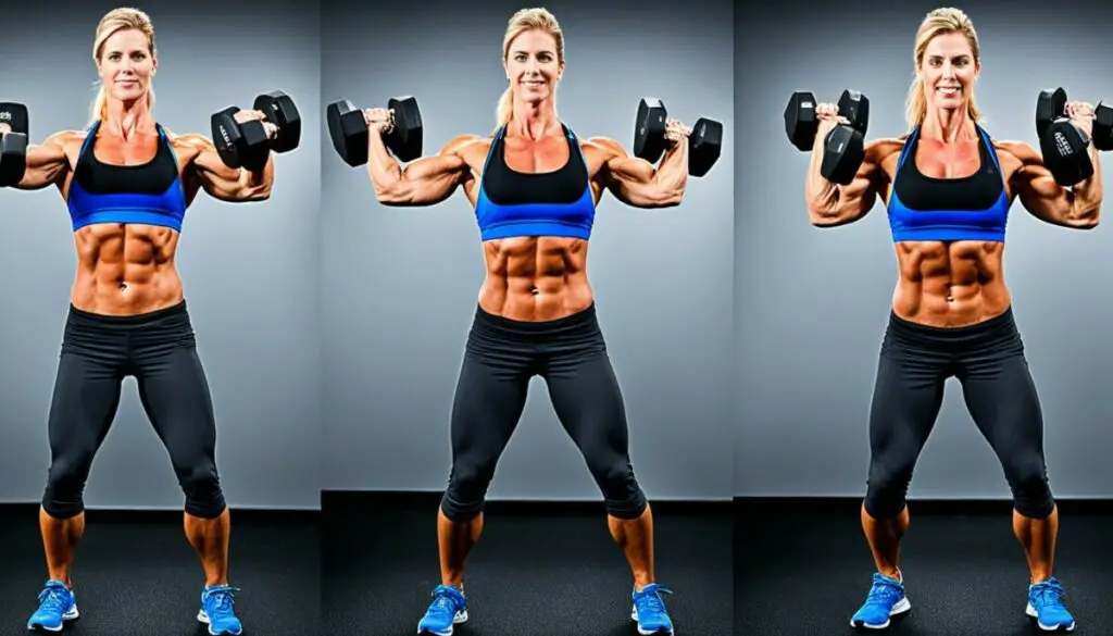 variations of the dumbbell press