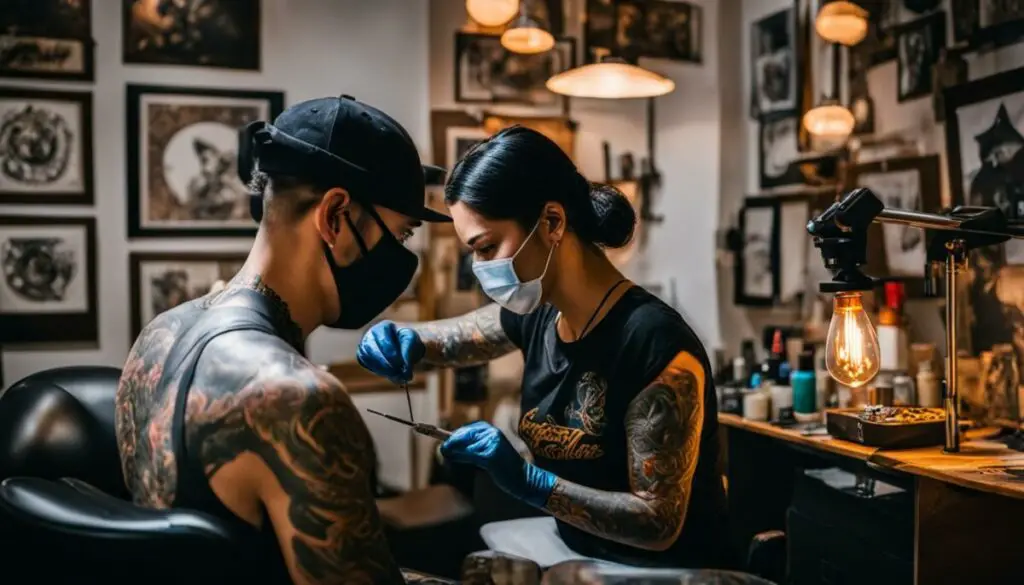 what to expect during your first tattoo session